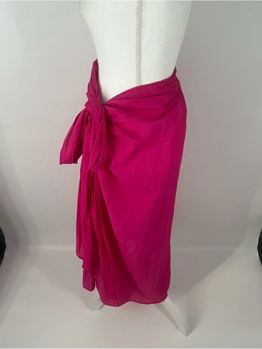 J. Crew Convertible Beach Sarong Coverup Pink Small